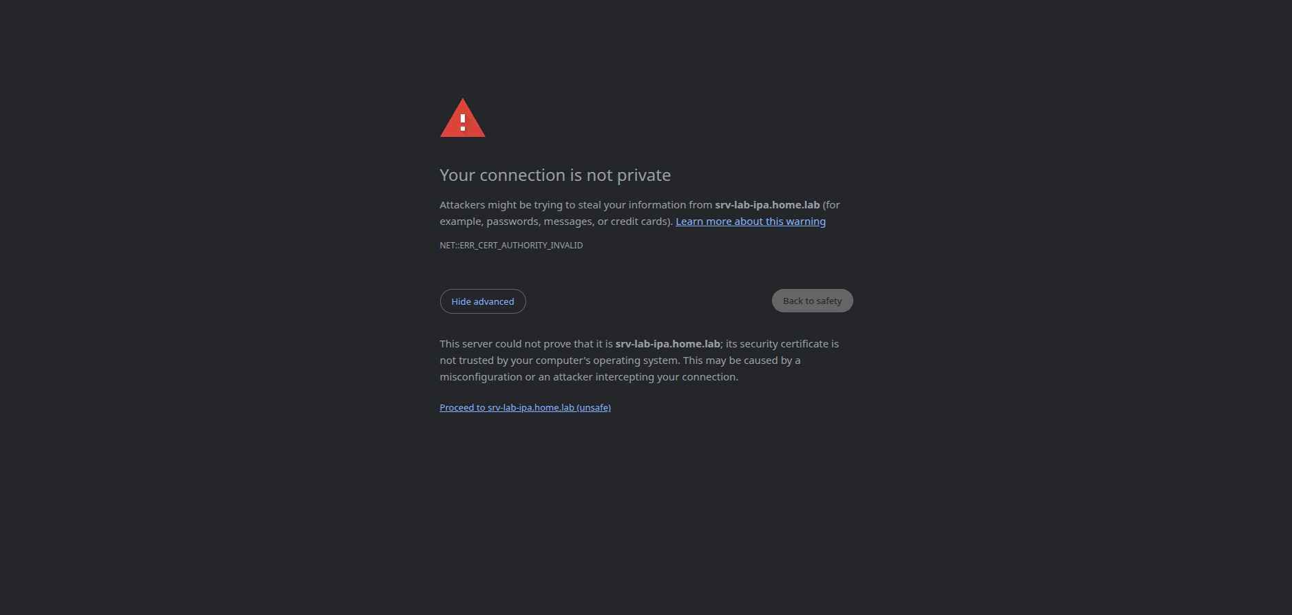web-self-signed