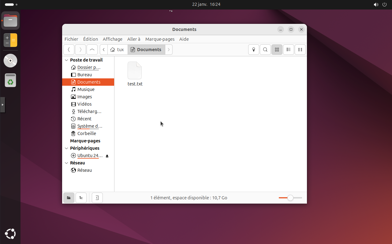 test file